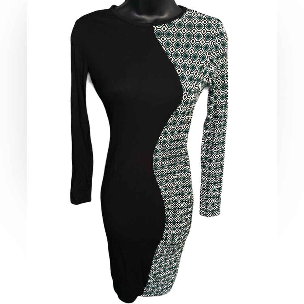 CLUB L Long-sleeved Bodycon Midi Dress NWOT - Picture 2 of 10